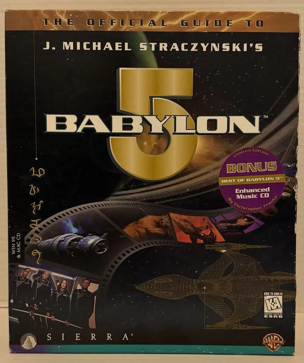 Official Guide to Babylon 5 for PC Win 95 and MAC CD BOXED